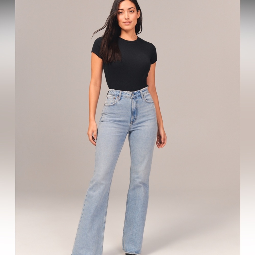 Abercrombie Curve Love Vintage Flare Jeans size 24